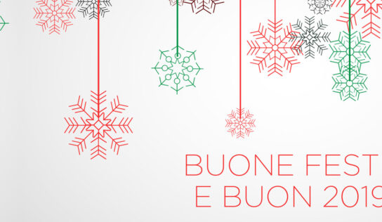 Buone Feste e Buon 2019 da CG Entertainment!