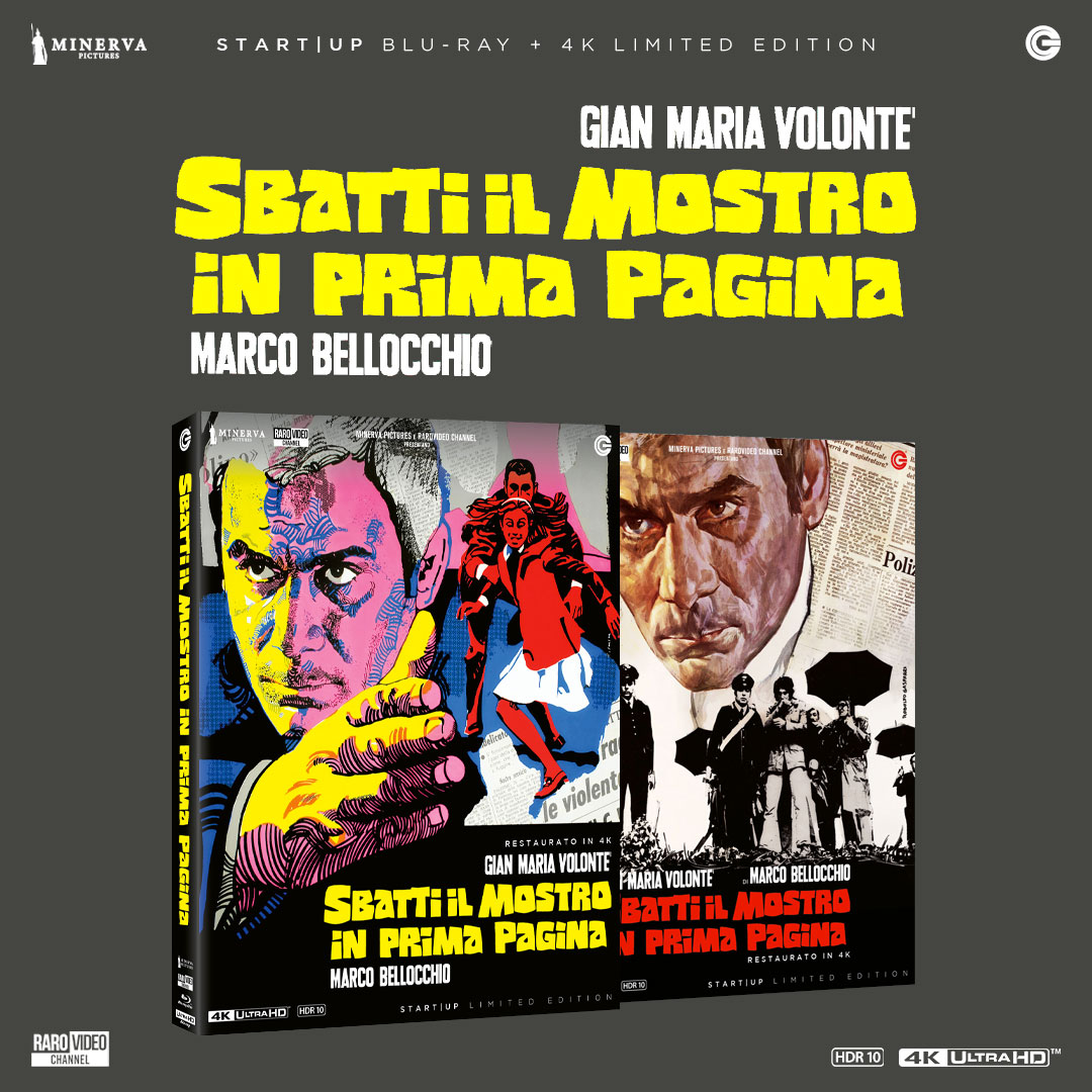 Sbatti il mostro in prima pagina 4K + Blu-ray + Booklet 