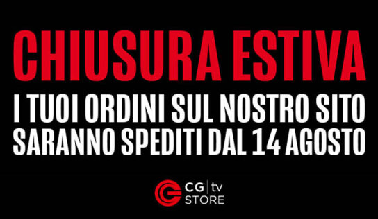 Chiusura estiva: i tuoi ordini saranno spediti a partire dal 24 Agosto!