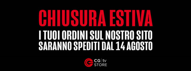 Chiusura estiva: i tuoi ordini saranno spediti a partire dal 24 Agosto!